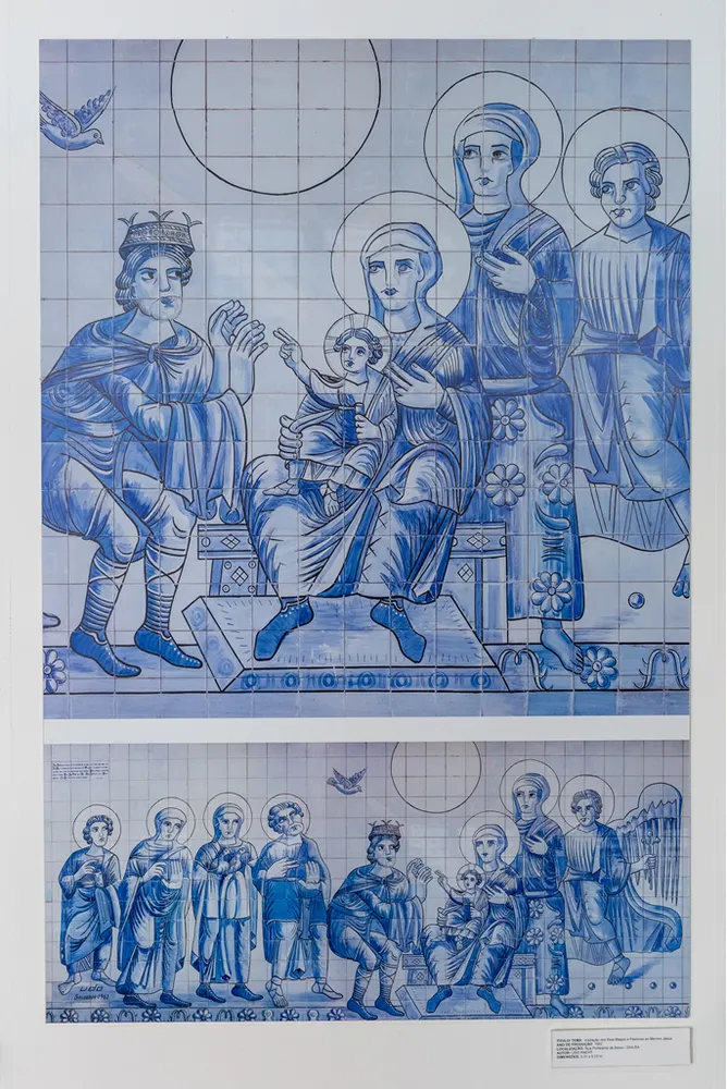 Apresentação do menino Jesus no templo, a purificação de Maria e a oferta das pombas (1962)