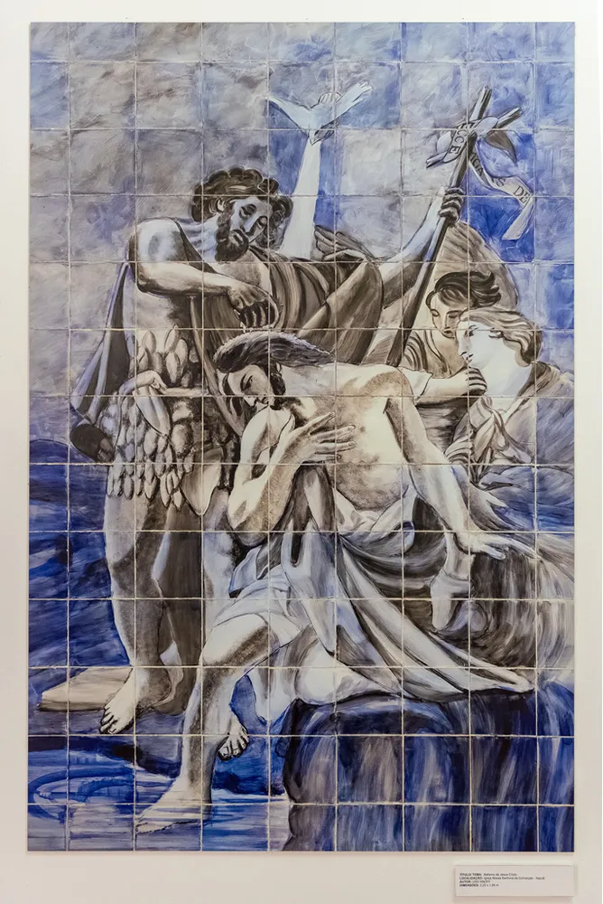 Batismo de Jesus Cristo Localização: Igreja de Nossa Senhora da Conceição -Itapoã