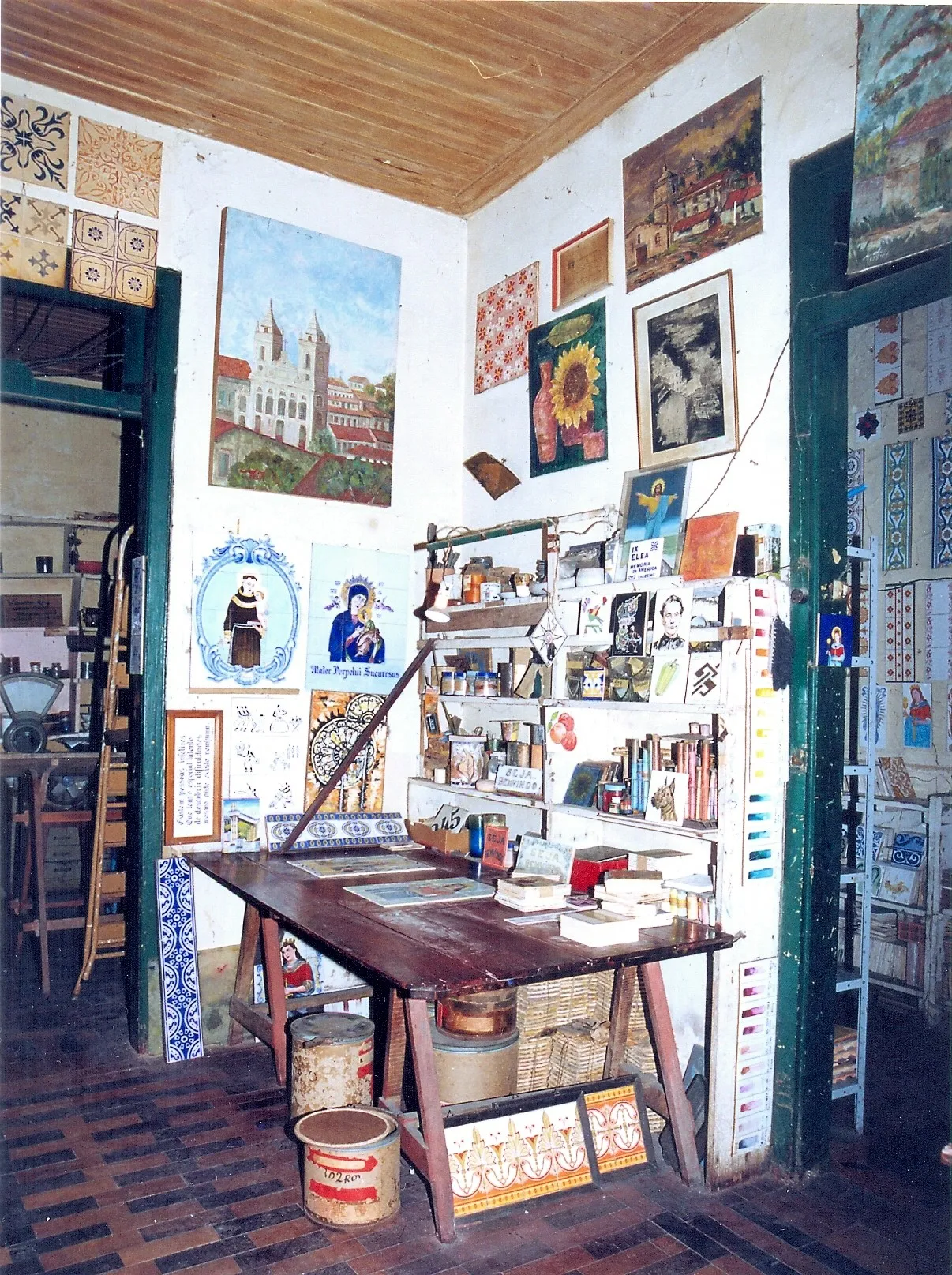 Atelier de Udo na década de 1990