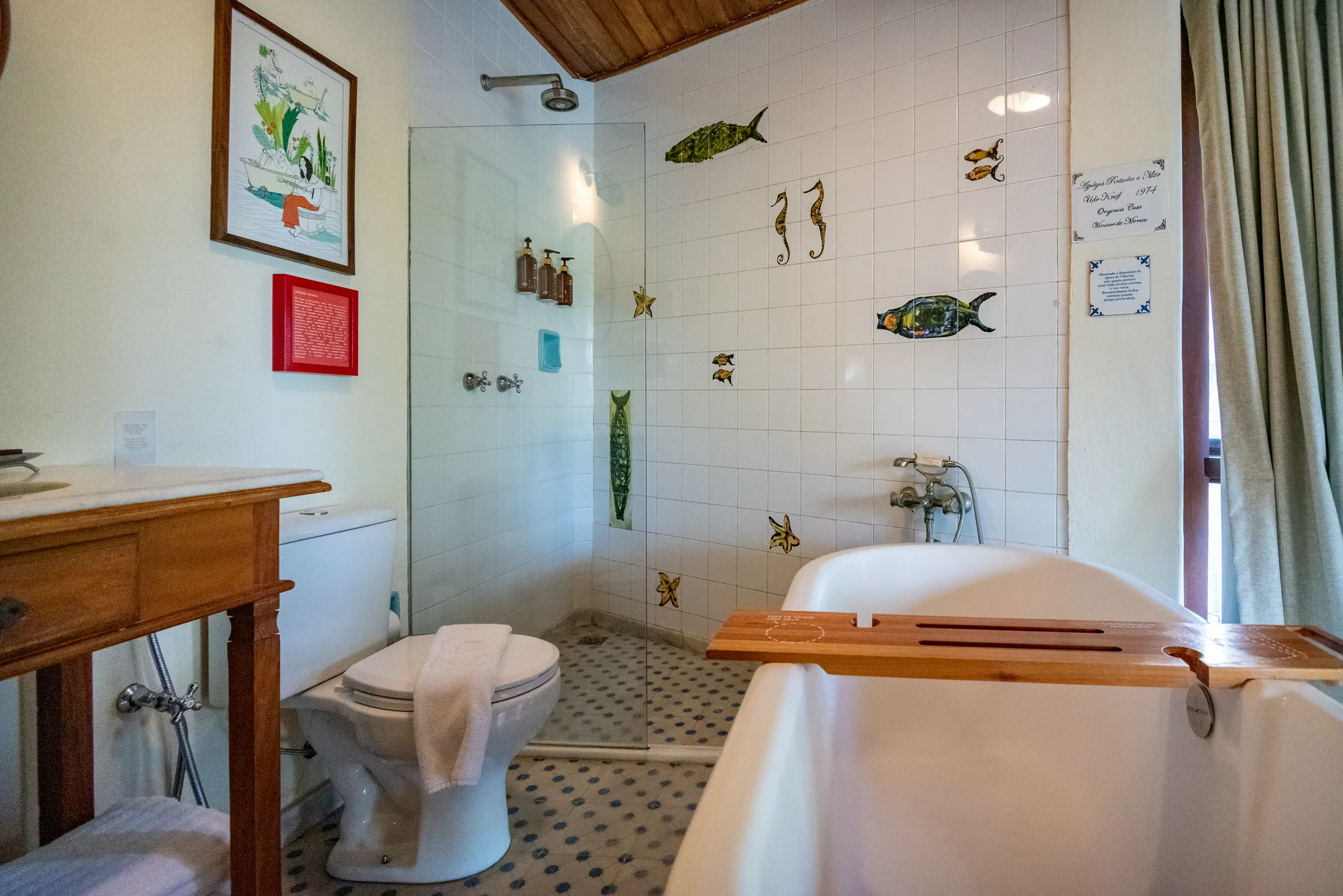 O banheiro de Vinícius