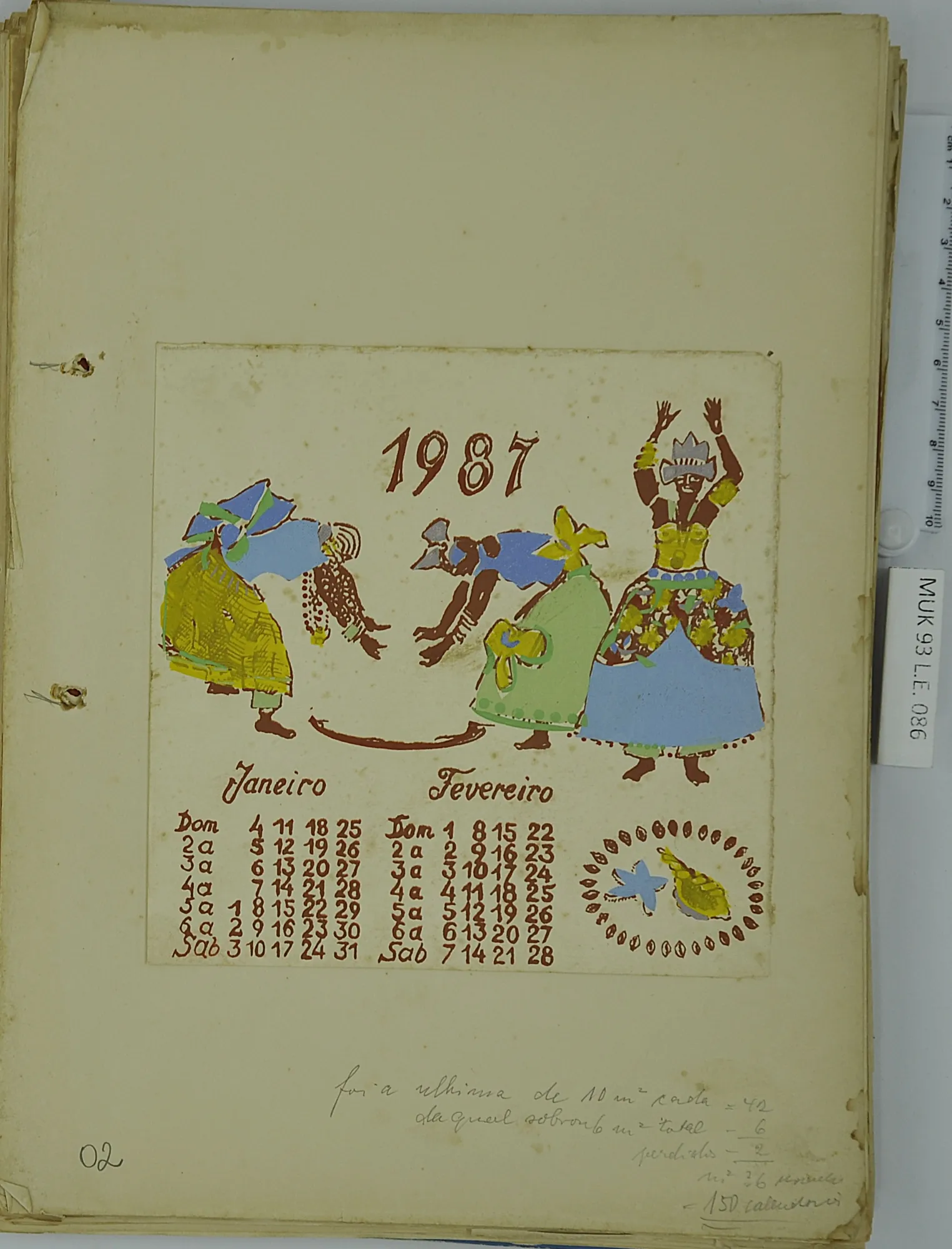 Os calendários de Udo Knoff